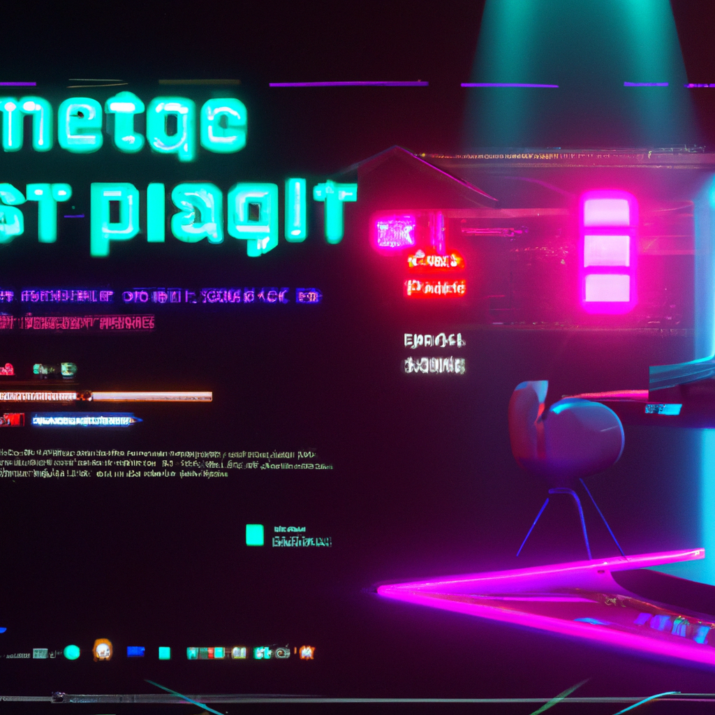 FluxArcade neon lobby with players and HUD